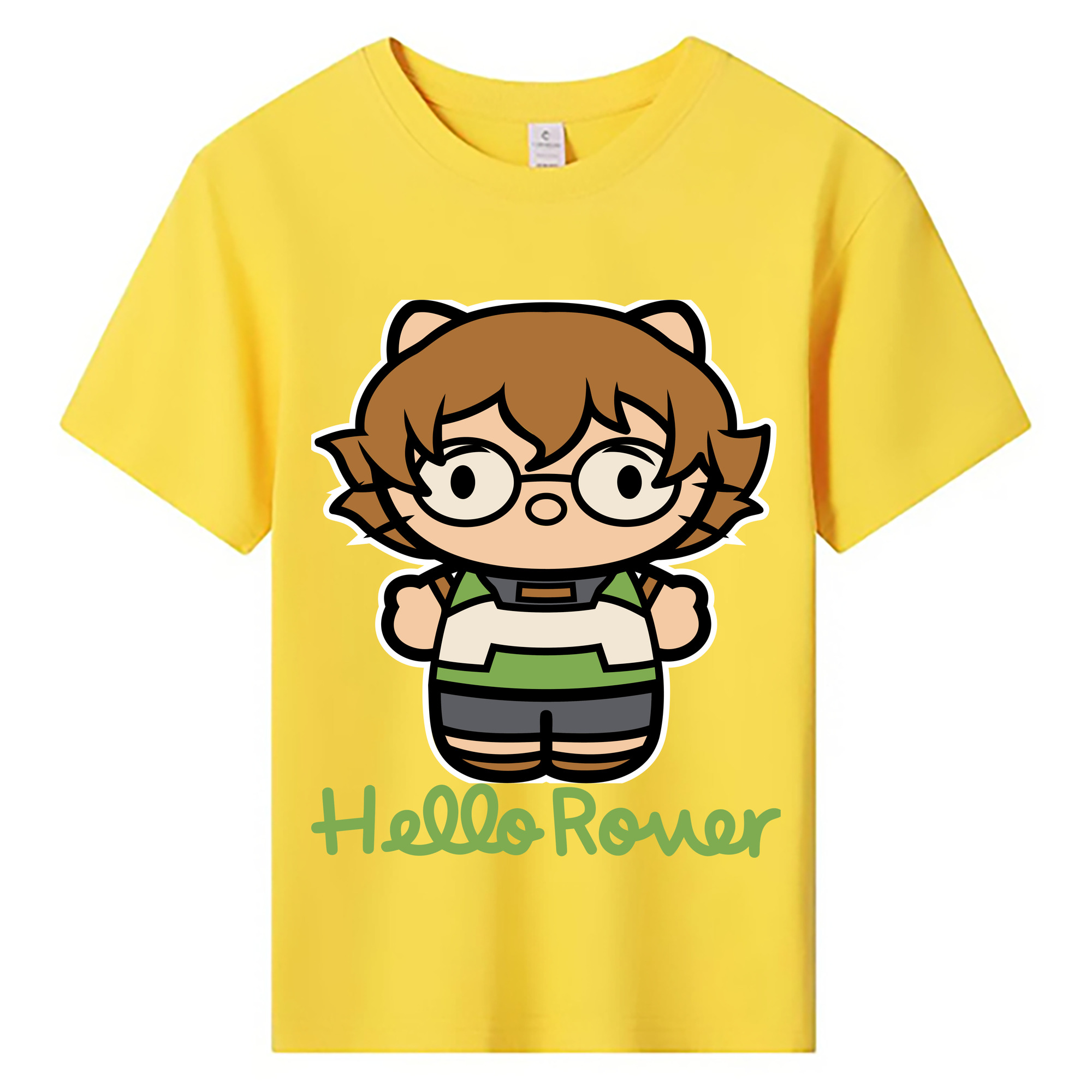 （画像用） Hello Kitty ハローキティ 綿100％キッズTシャツ（フロントプリント）