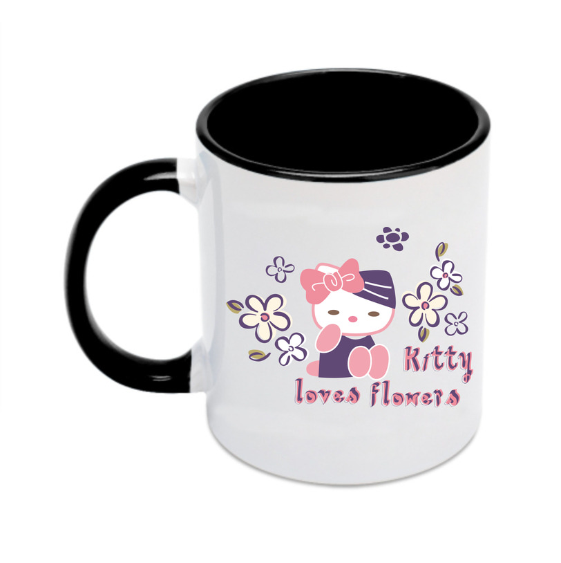 （画像用） Hello Kitty ハローキティ カラーマグカップ
