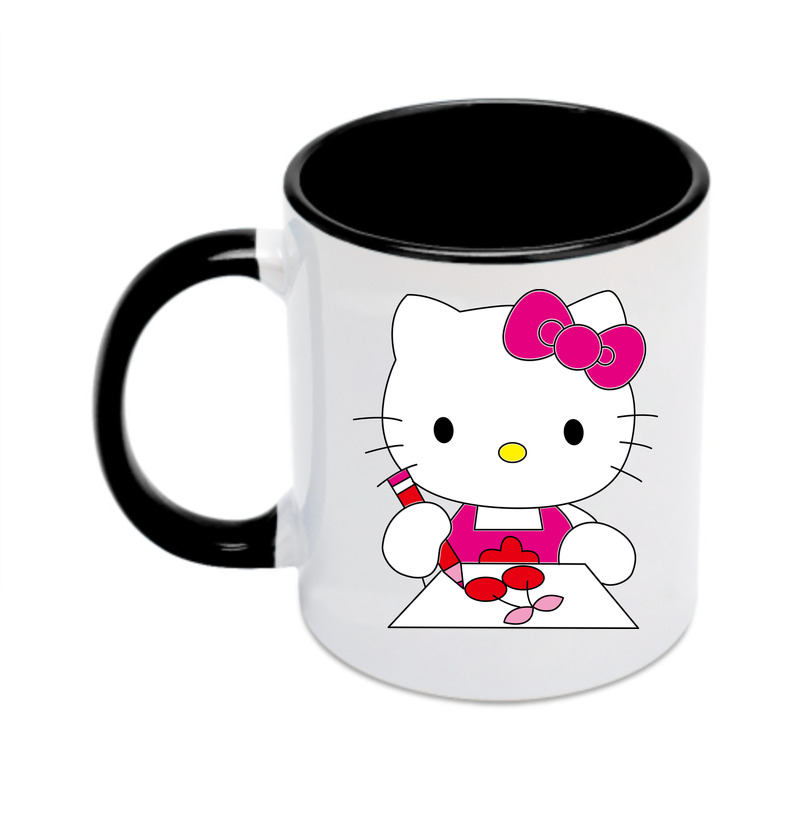 （画像用） Hello Kitty ハローキティ カラーマグカップ