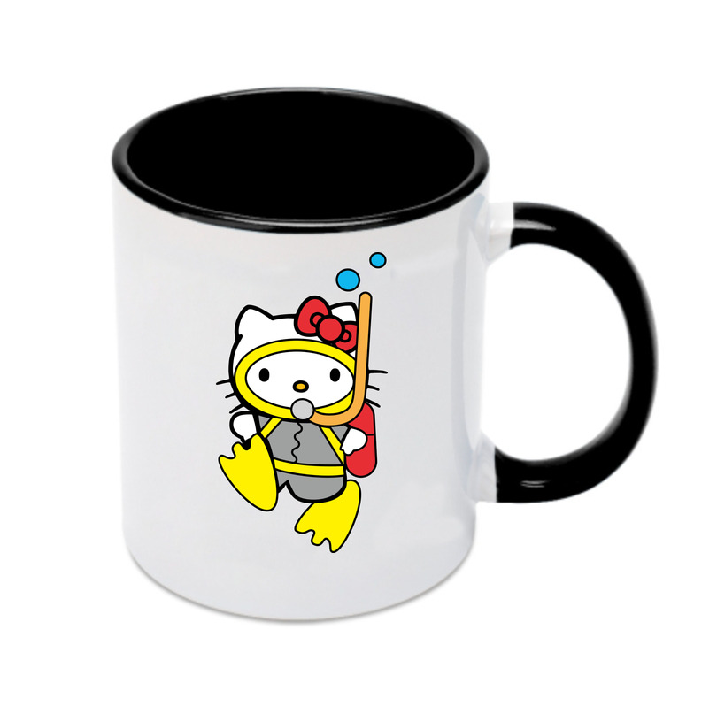 （画像用） Hello Kitty ハローキティ カラーマグカップ