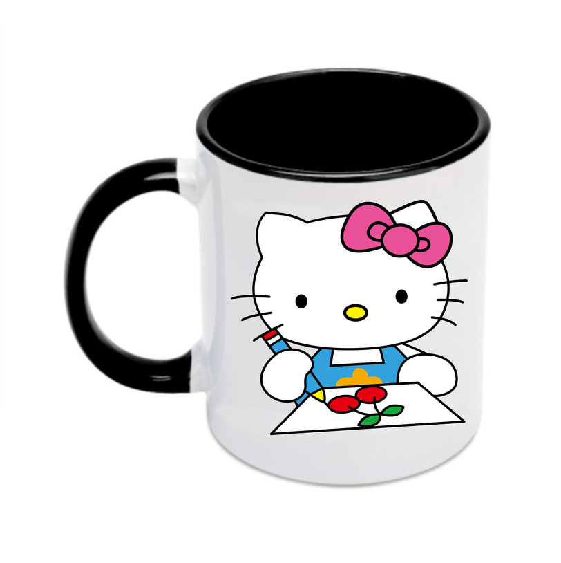 （画像用） Hello Kitty ハローキティ カラーマグカップ