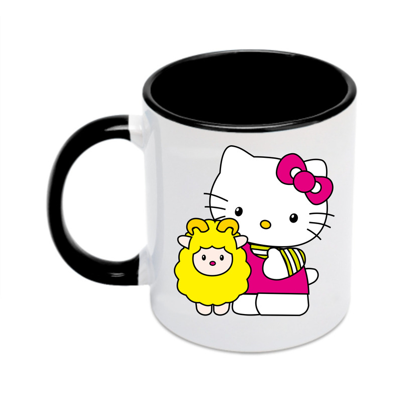 （画像用） Hello Kitty ハローキティ カラーマグカップ