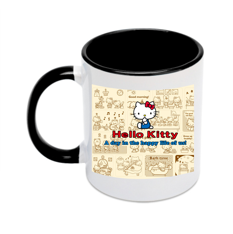 （画像用） Hello Kitty ハローキティ カラーマグカップ
