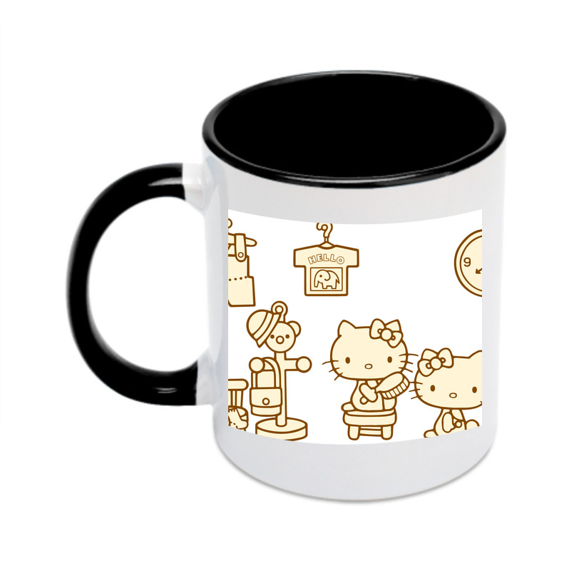 （画像用） Hello Kitty ハローキティ カラーマグカップ