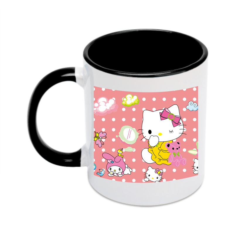 （画像用） Hello Kitty ハローキティ カラーマグカップ