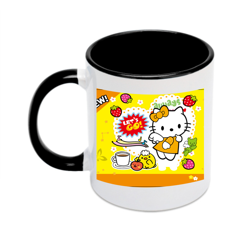 （画像用） Hello Kitty ハローキティ カラーマグカップ