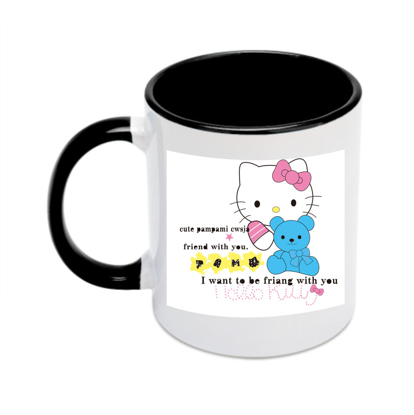 （画像用） Hello Kitty ハローキティ カラーマグカップ