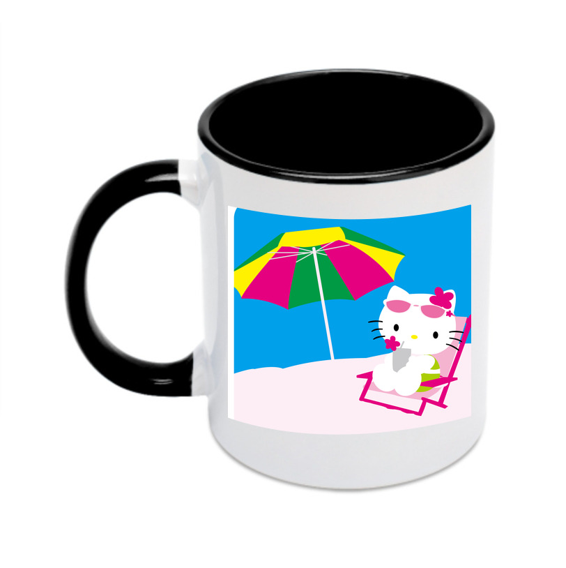 （画像用） Hello Kitty ハローキティ カラーマグカップ