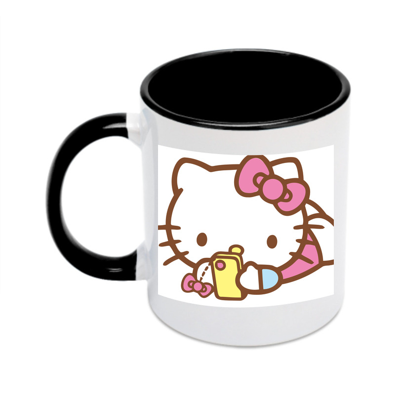 （画像用） Hello Kitty ハローキティ カラーマグカップ