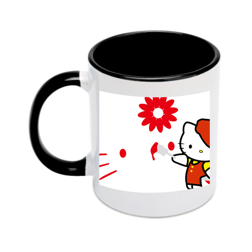 （画像用） Hello Kitty ハローキティ カラーマグカップ
