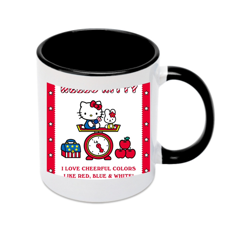 （画像用） Hello Kitty ハローキティ カラーマグカップ