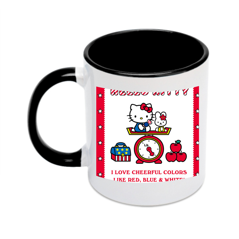 （画像用） Hello Kitty ハローキティ カラーマグカップ