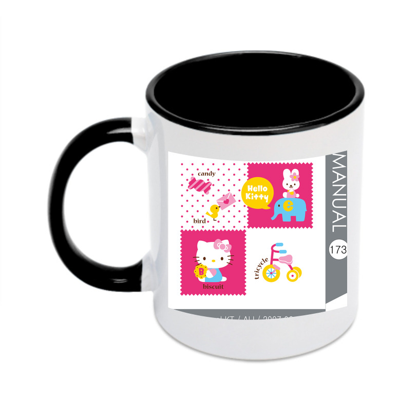 （画像用） Hello Kitty ハローキティ カラーマグカップ