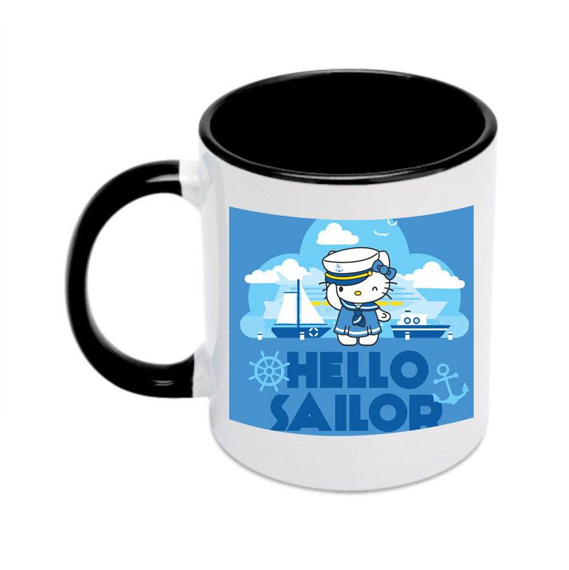 （画像用） Hello Kitty ハローキティ カラーマグカップ