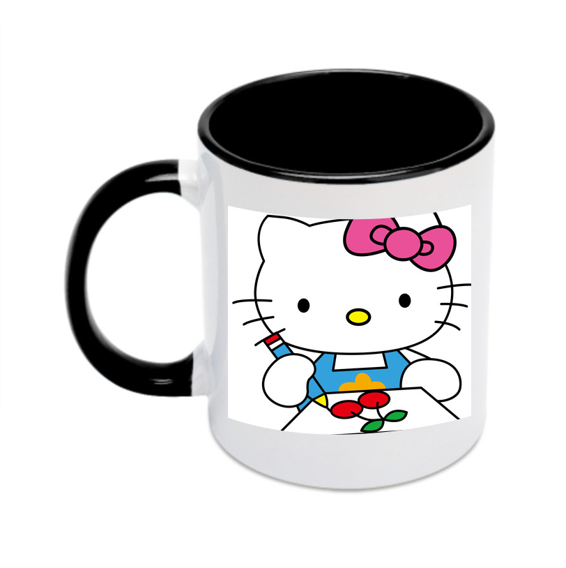 （画像用） Hello Kitty ハローキティ カラーマグカップ