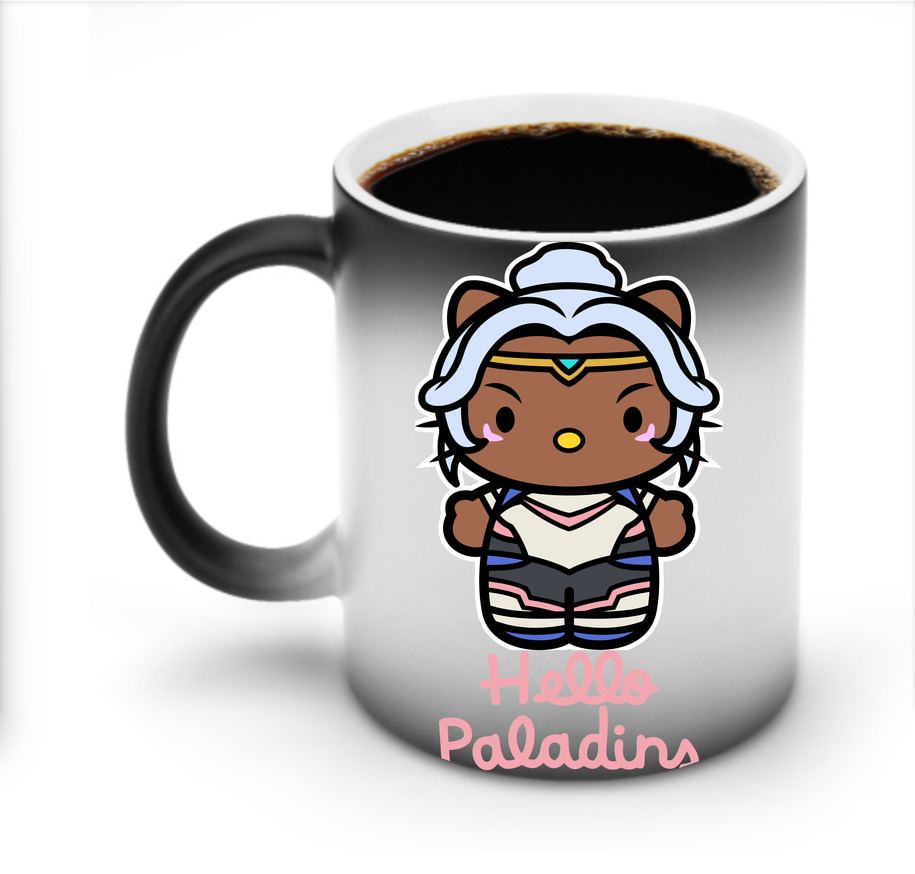 （画像用） Hello Kitty ハローキティ 温度変色マグカップ