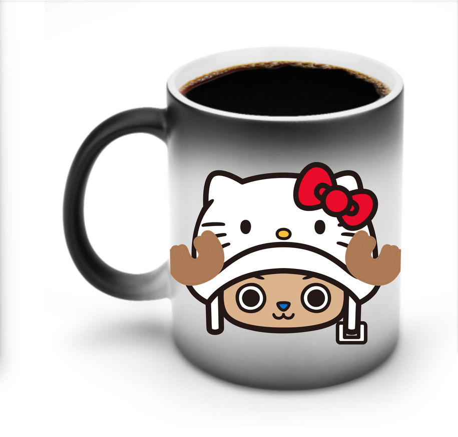 （画像用） Hello Kitty ハローキティ 温度変色マグカップ
