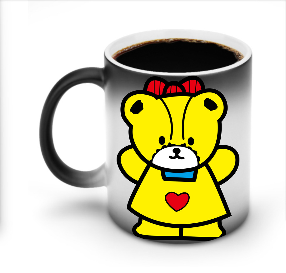 （画像用） Hello Kitty ハローキティ 温度変色マグカップ