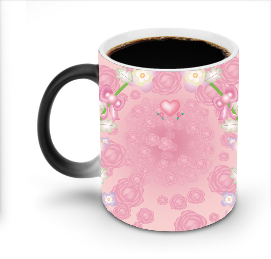 （画像用） Hello Kitty ハローキティ 温度変色マグカップ