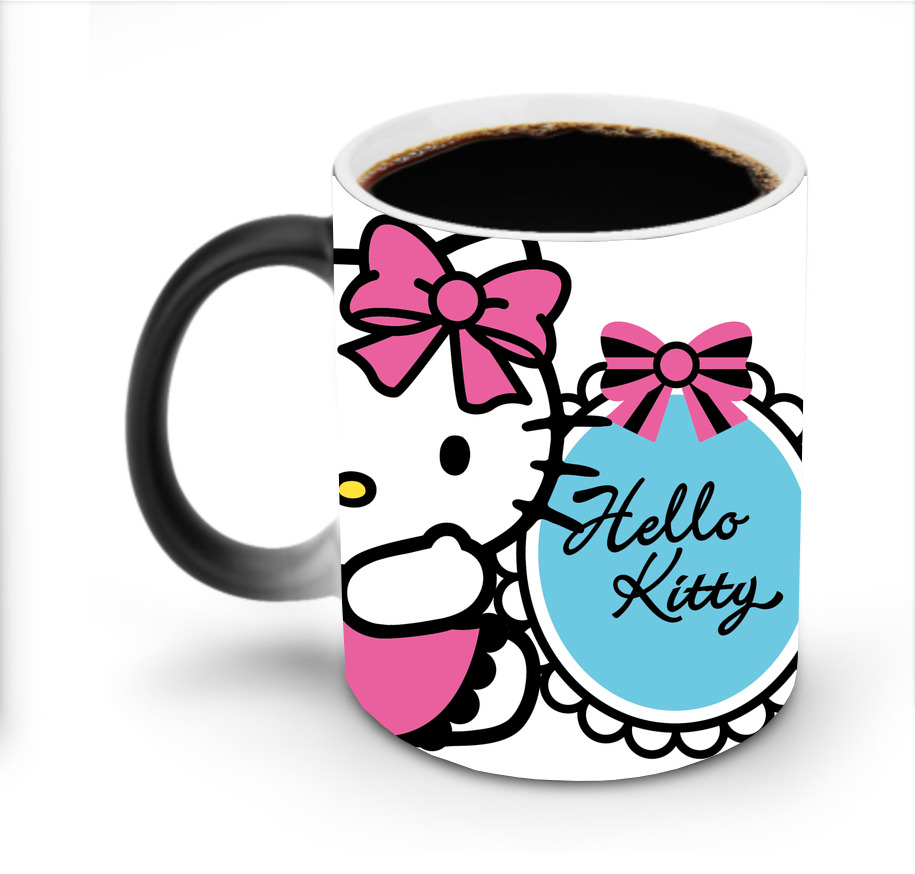 （画像用） Hello Kitty ハローキティ 温度変色マグカップ