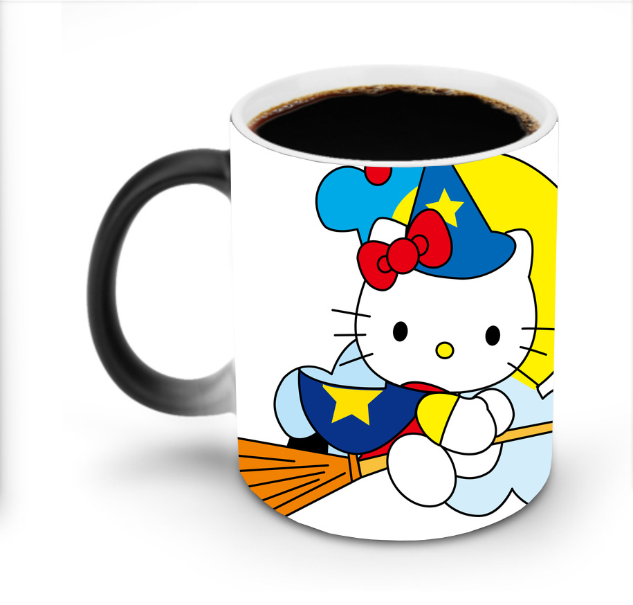 （画像用） Hello Kitty ハローキティ 温度変色マグカップ