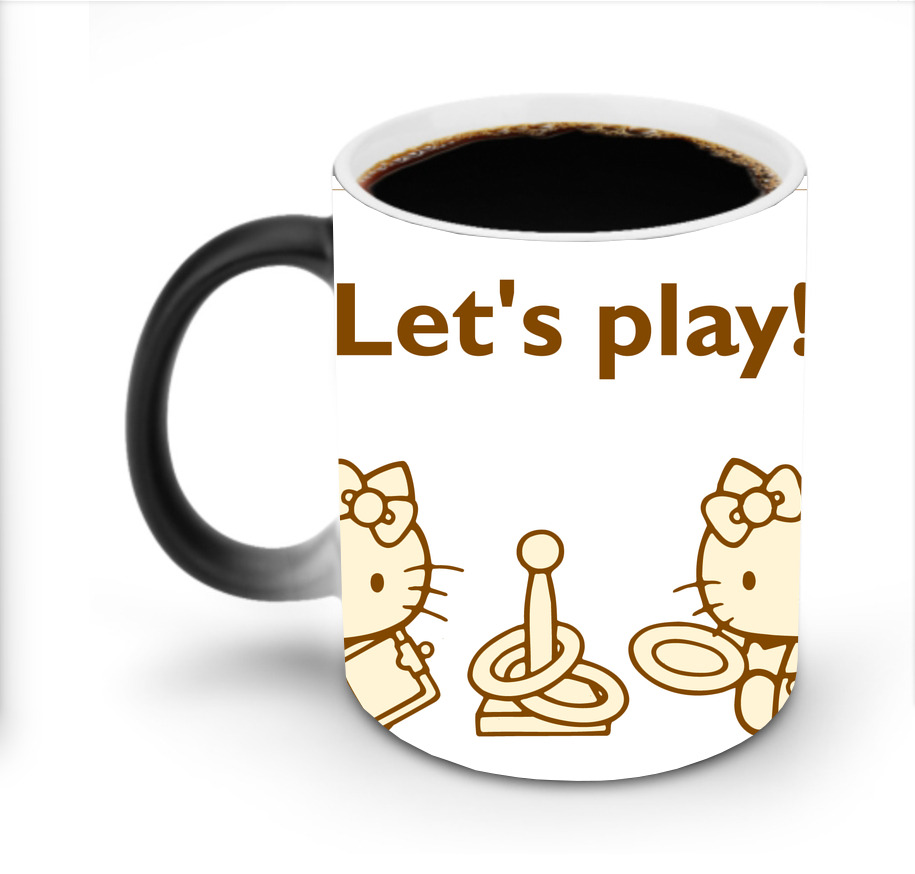 （画像用） Hello Kitty ハローキティ 温度変色マグカップ