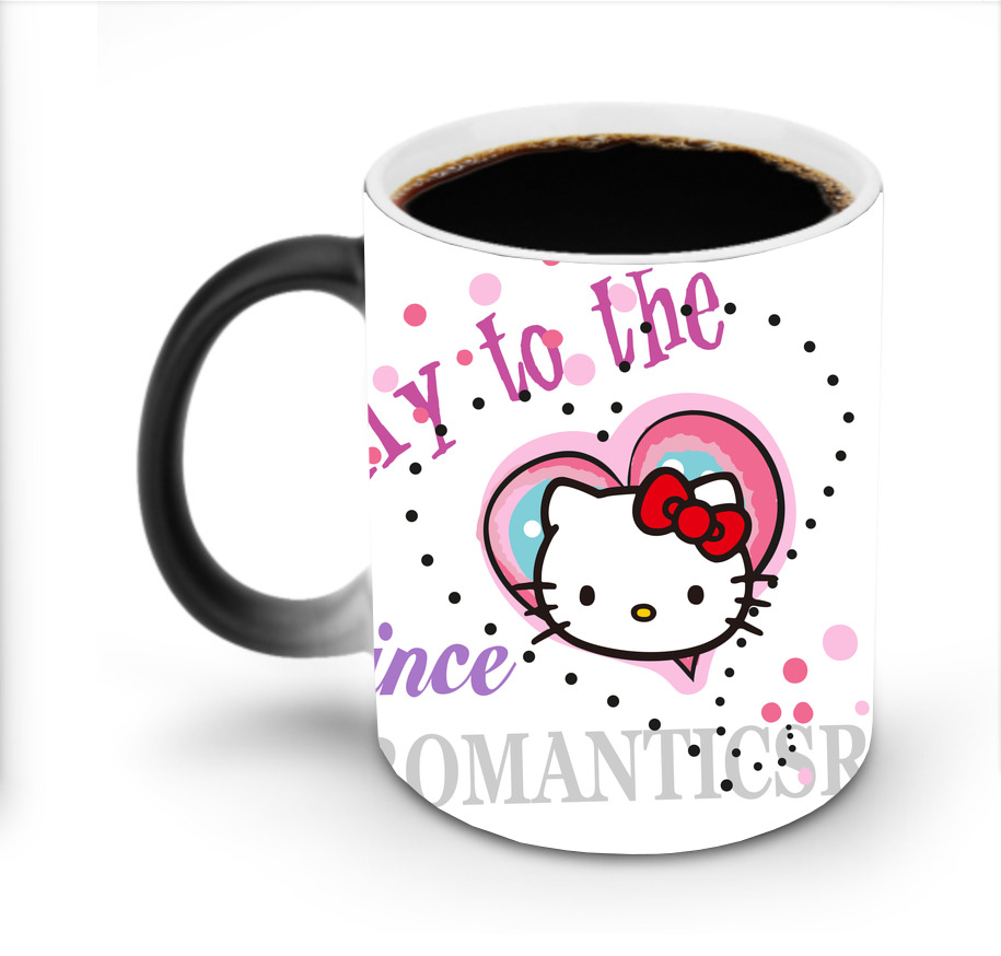 （画像用） Hello Kitty ハローキティ 温度変色マグカップ