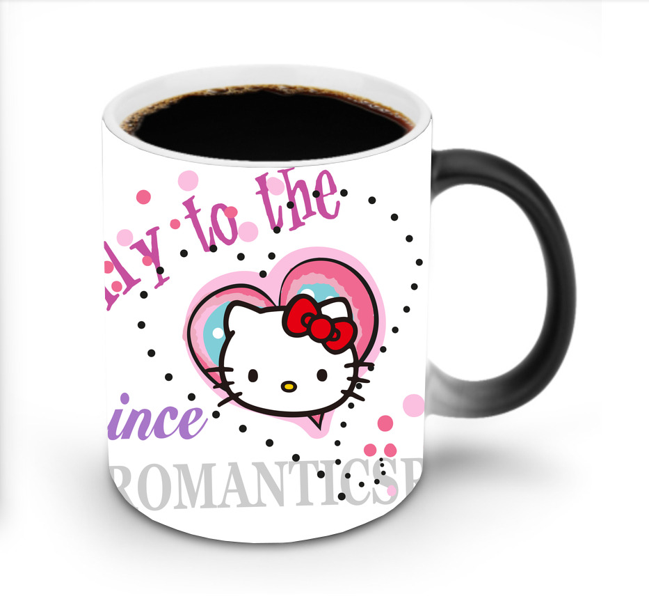 （画像用） Hello Kitty ハローキティ 温度変色マグカップ