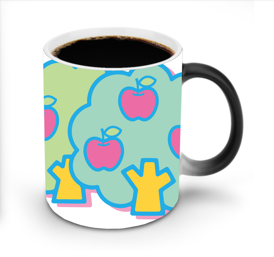 （画像用） Hello Kitty ハローキティ 温度変色マグカップ