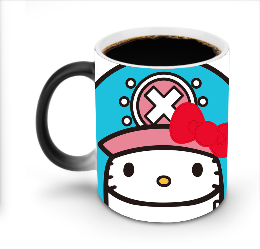 （画像用） Hello Kitty ハローキティ 温度変色マグカップ
