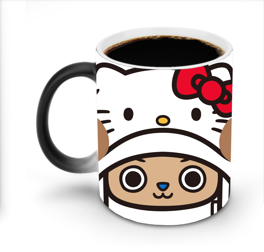 （画像用） Hello Kitty ハローキティ 温度変色マグカップ