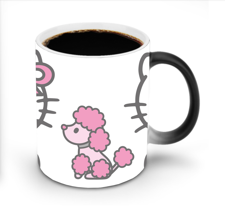（画像用） Hello Kitty ハローキティ 温度変色マグカップ