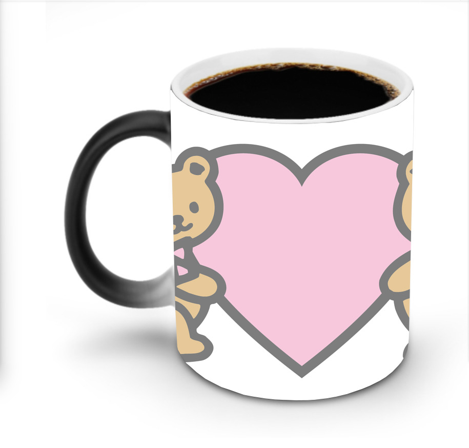 （画像用） Hello Kitty ハローキティ 温度変色マグカップ