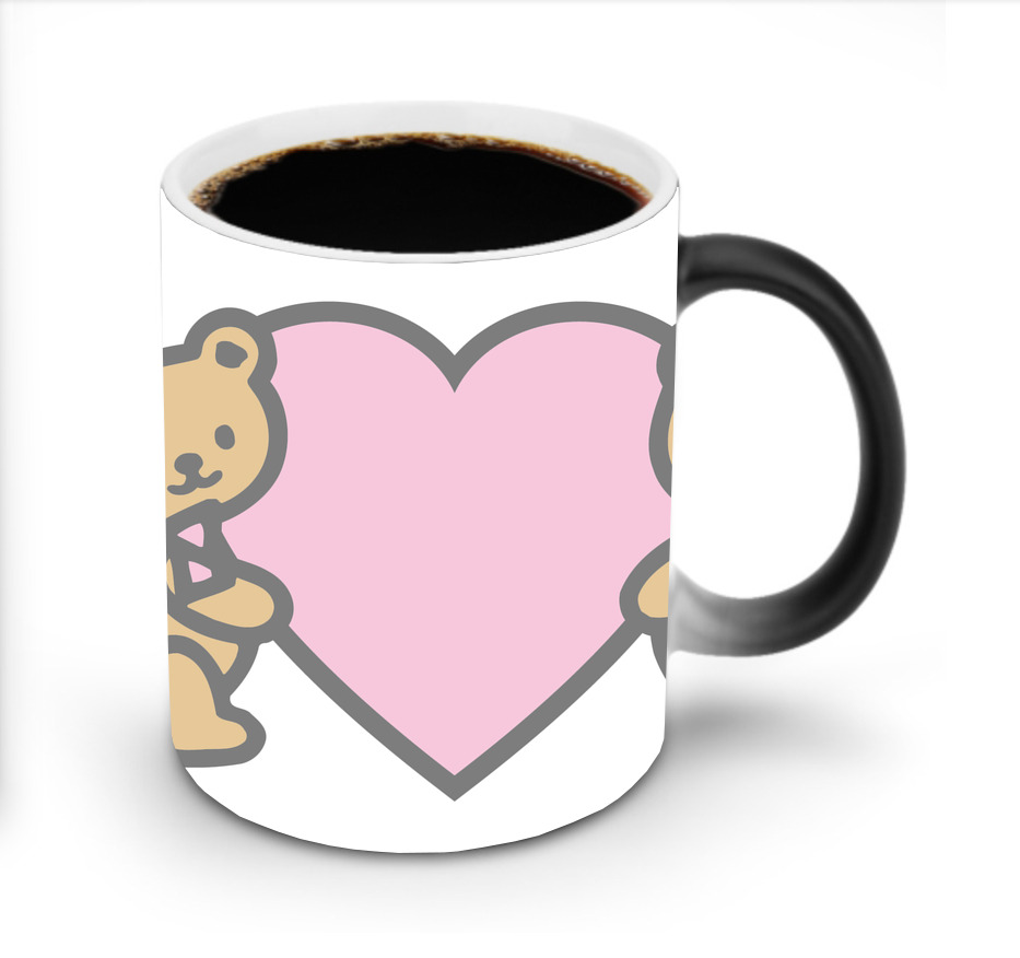 （画像用） Hello Kitty ハローキティ 温度変色マグカップ