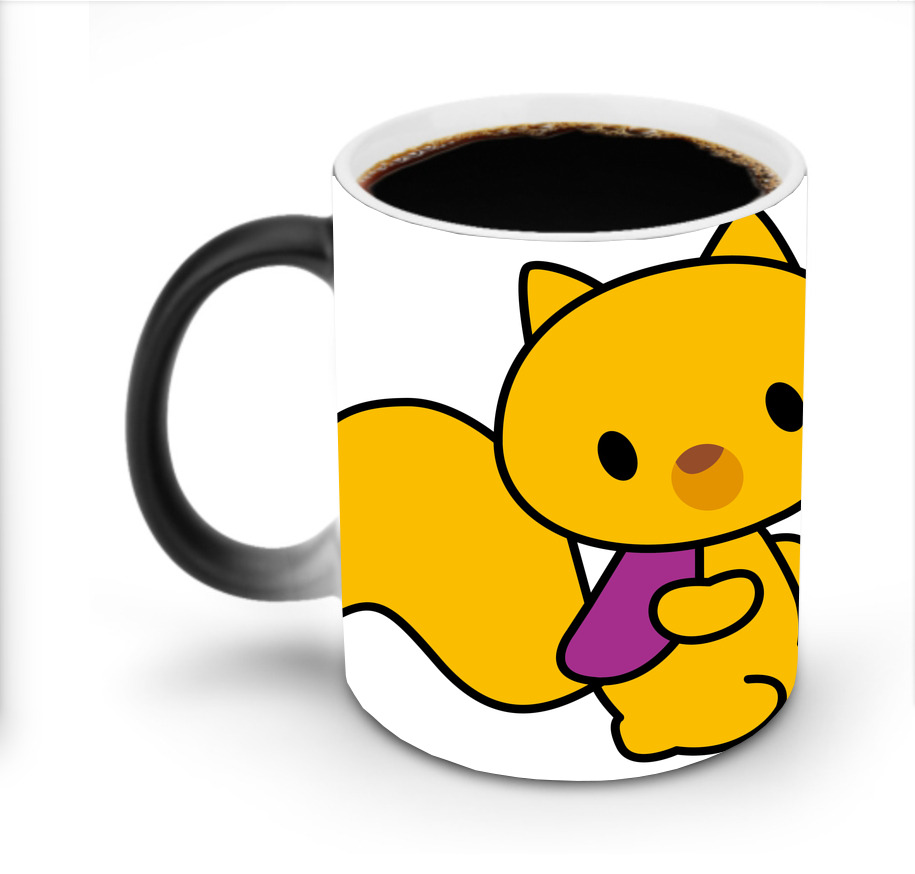 （画像用） Hello Kitty ハローキティ 温度変色マグカップ