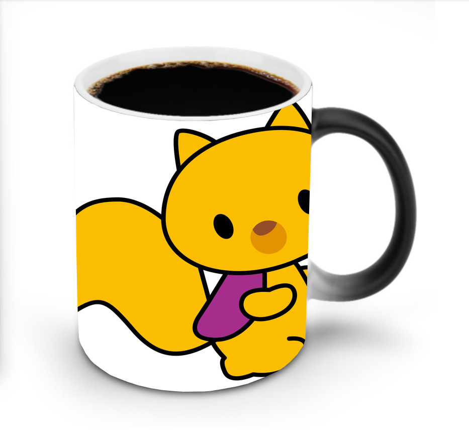 （画像用） Hello Kitty ハローキティ 温度変色マグカップ