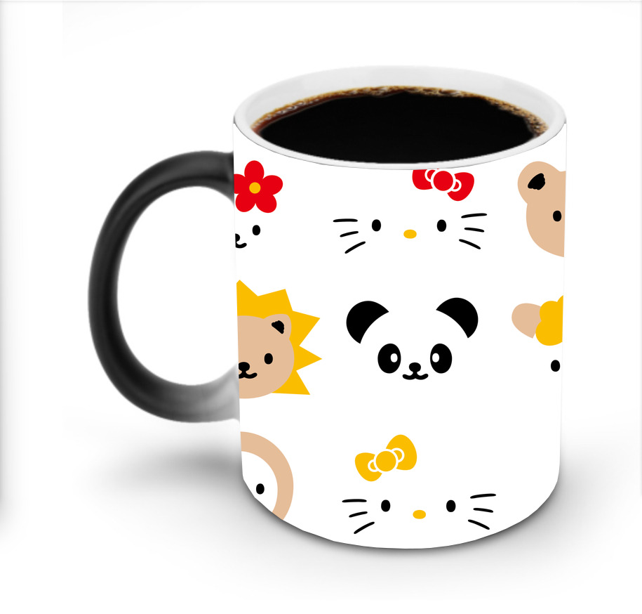 （画像用） Hello Kitty ハローキティ 温度変色マグカップ