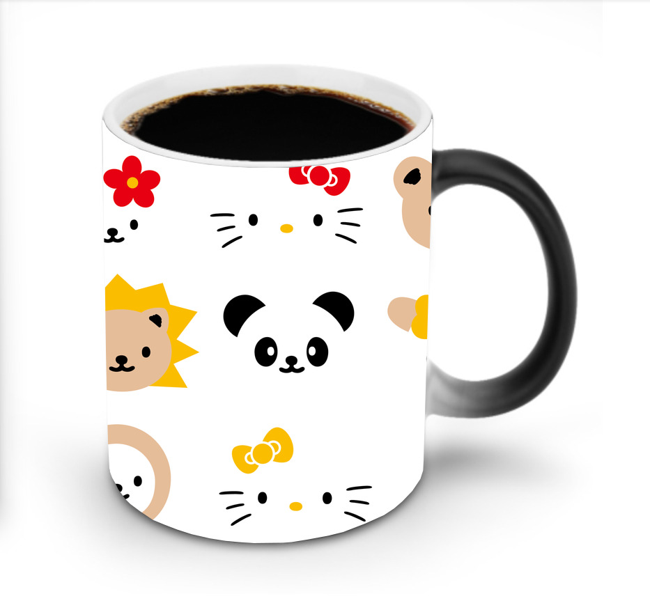 （画像用） Hello Kitty ハローキティ 温度変色マグカップ