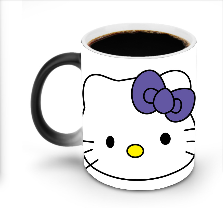 （画像用） Hello Kitty ハローキティ 温度変色マグカップ