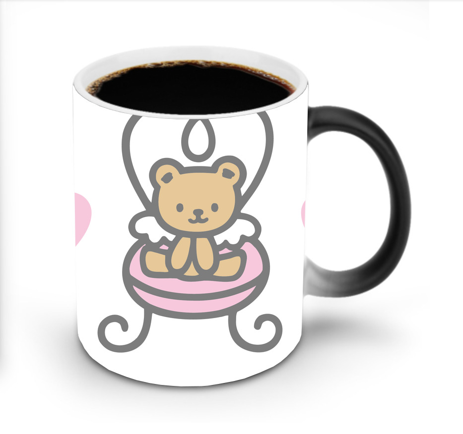 （画像用） Hello Kitty ハローキティ 温度変色マグカップ