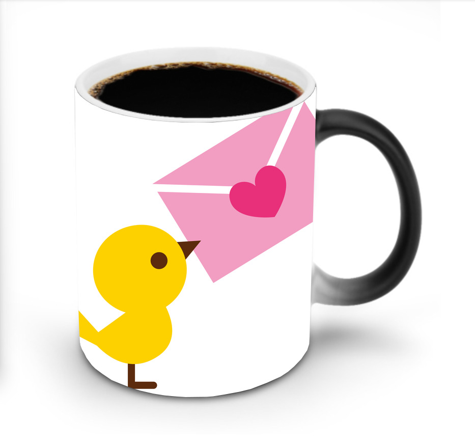 （画像用） Hello Kitty ハローキティ 温度変色マグカップ