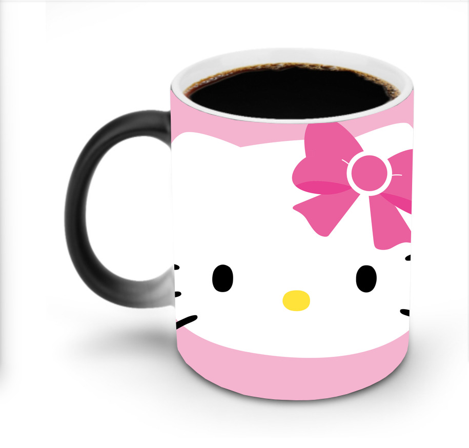 （画像用） Hello Kitty ハローキティ 温度変色マグカップ
