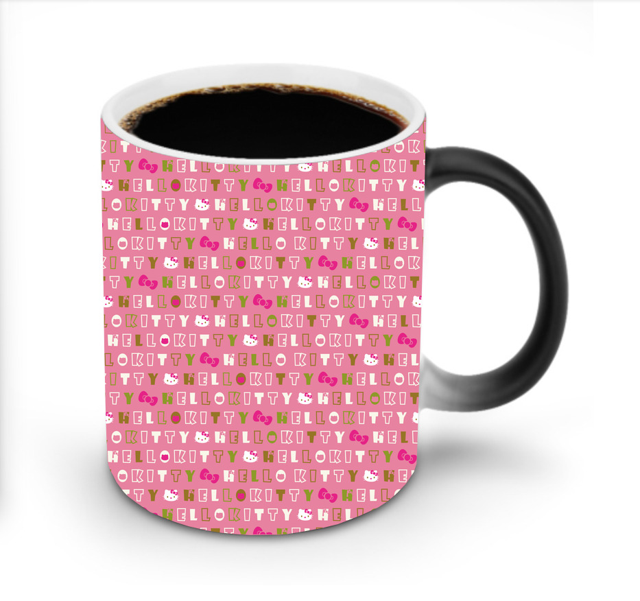 （画像用） Hello Kitty ハローキティ 温度変色マグカップ