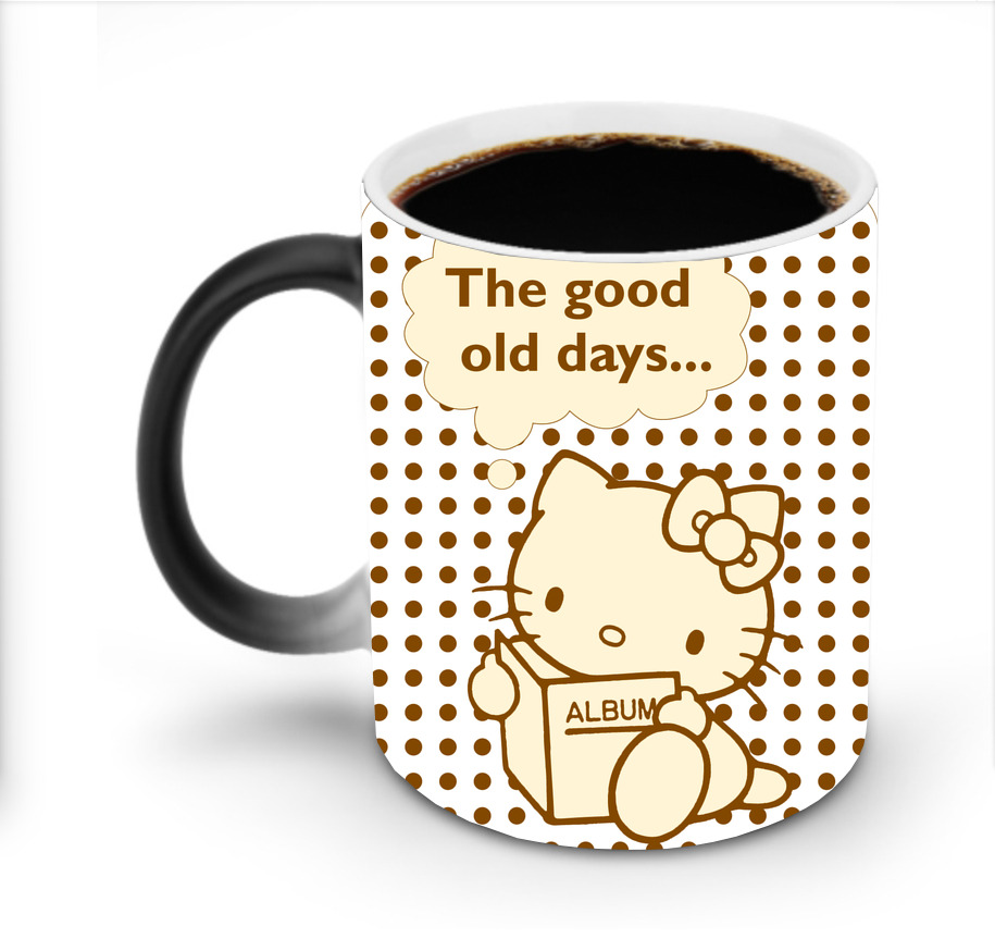 （画像用） Hello Kitty ハローキティ 温度変色マグカップ