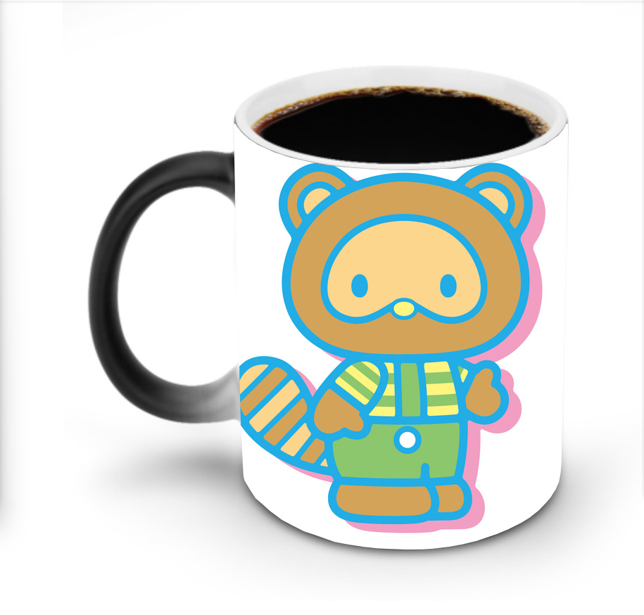 （画像用） Hello Kitty ハローキティ 温度変色マグカップ