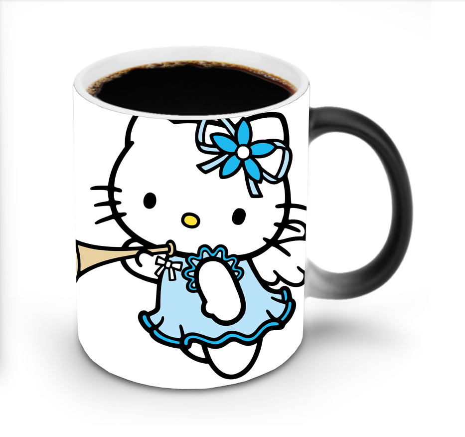 （画像用） Hello Kitty ハローキティ 温度変色マグカップ