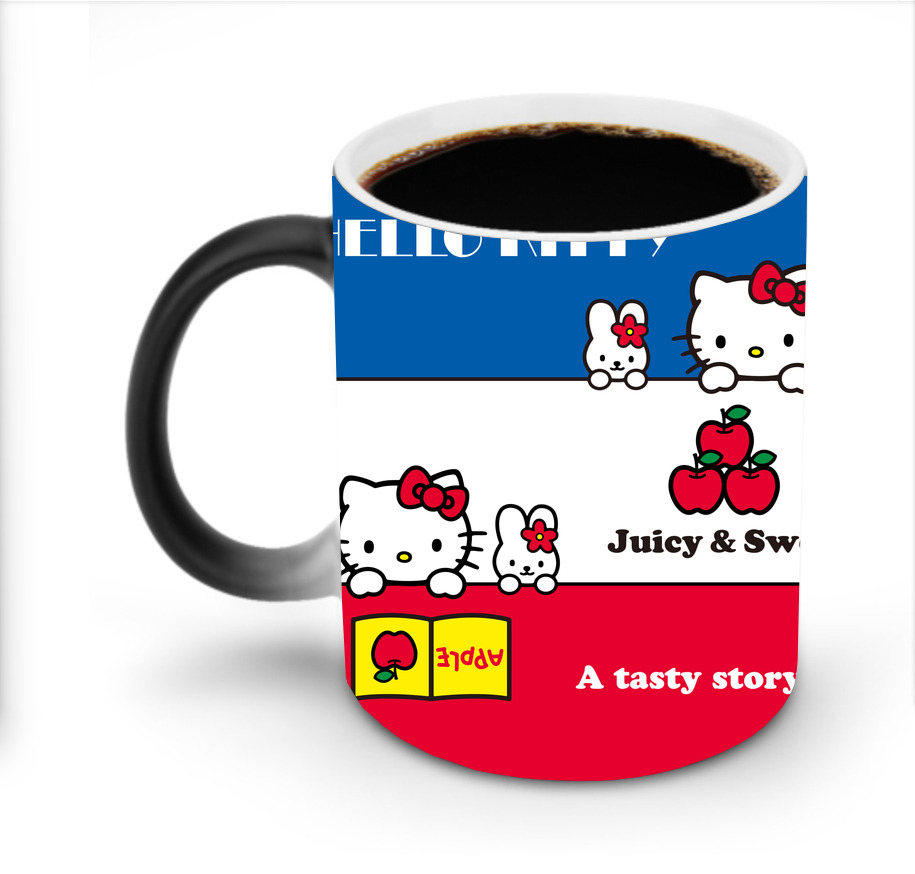 （画像用） Hello Kitty ハローキティ 温度変色マグカップ