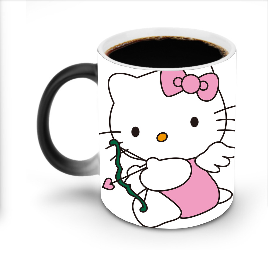 （画像用） Hello Kitty ハローキティ 温度変色マグカップ