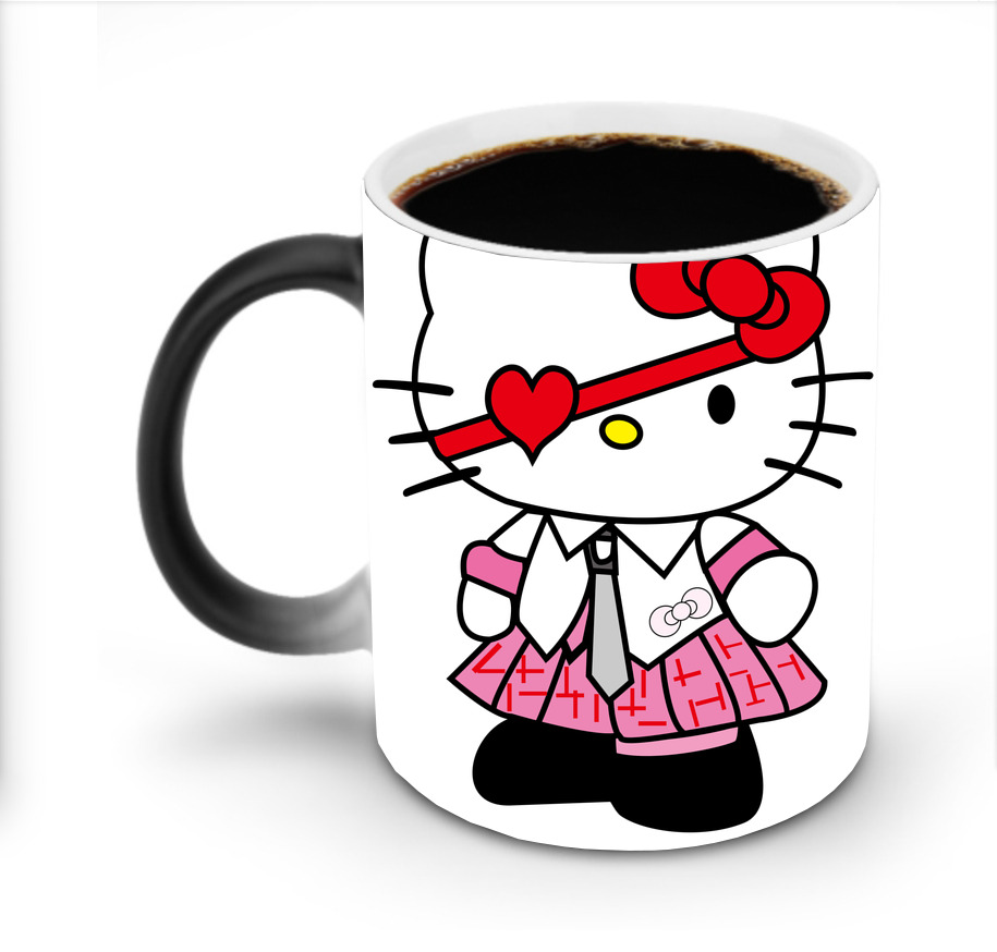 （画像用） Hello Kitty ハローキティ 温度変色マグカップ