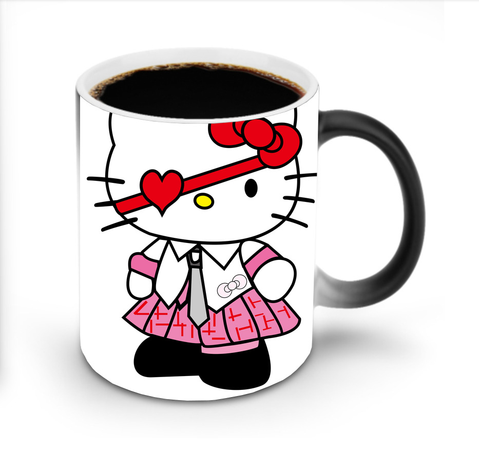 （画像用） Hello Kitty ハローキティ 温度変色マグカップ